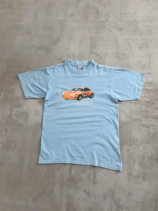 BABY BLUE PORSCHE MUSEUM POLO - 2000S - S