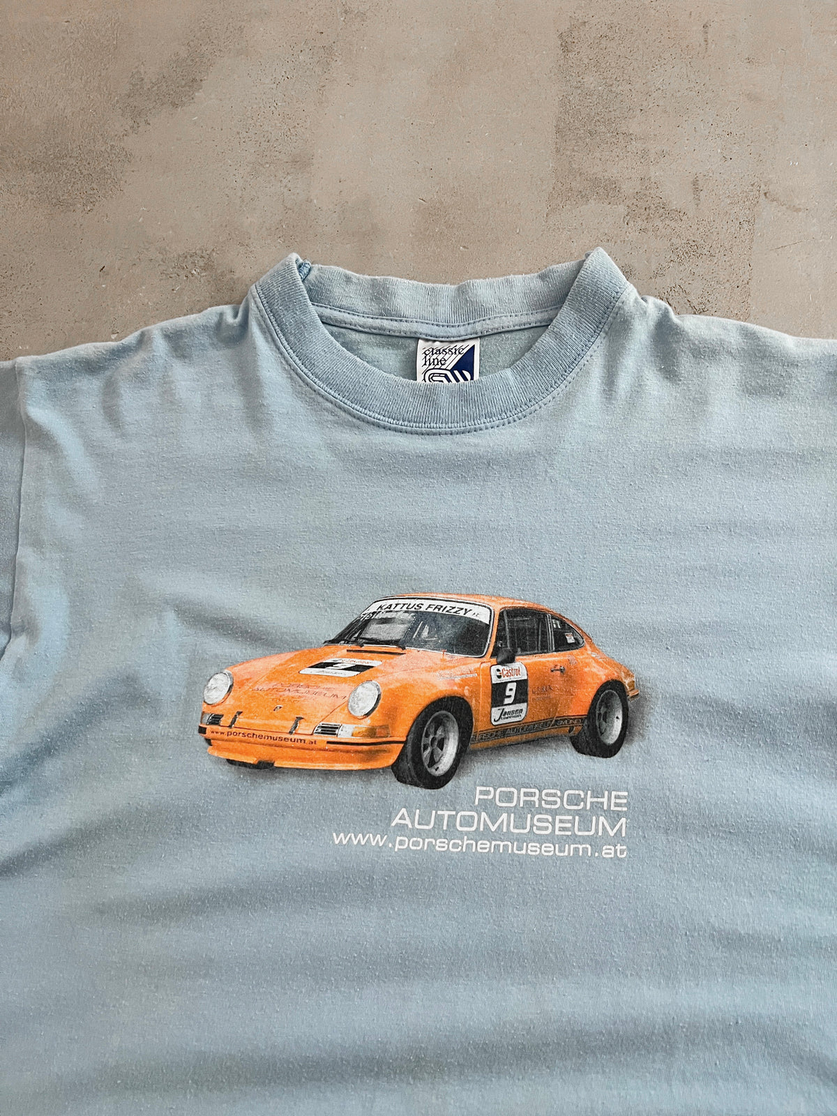 BABY BLUE PORSCHE MUSEUM POLO - 2000S - S