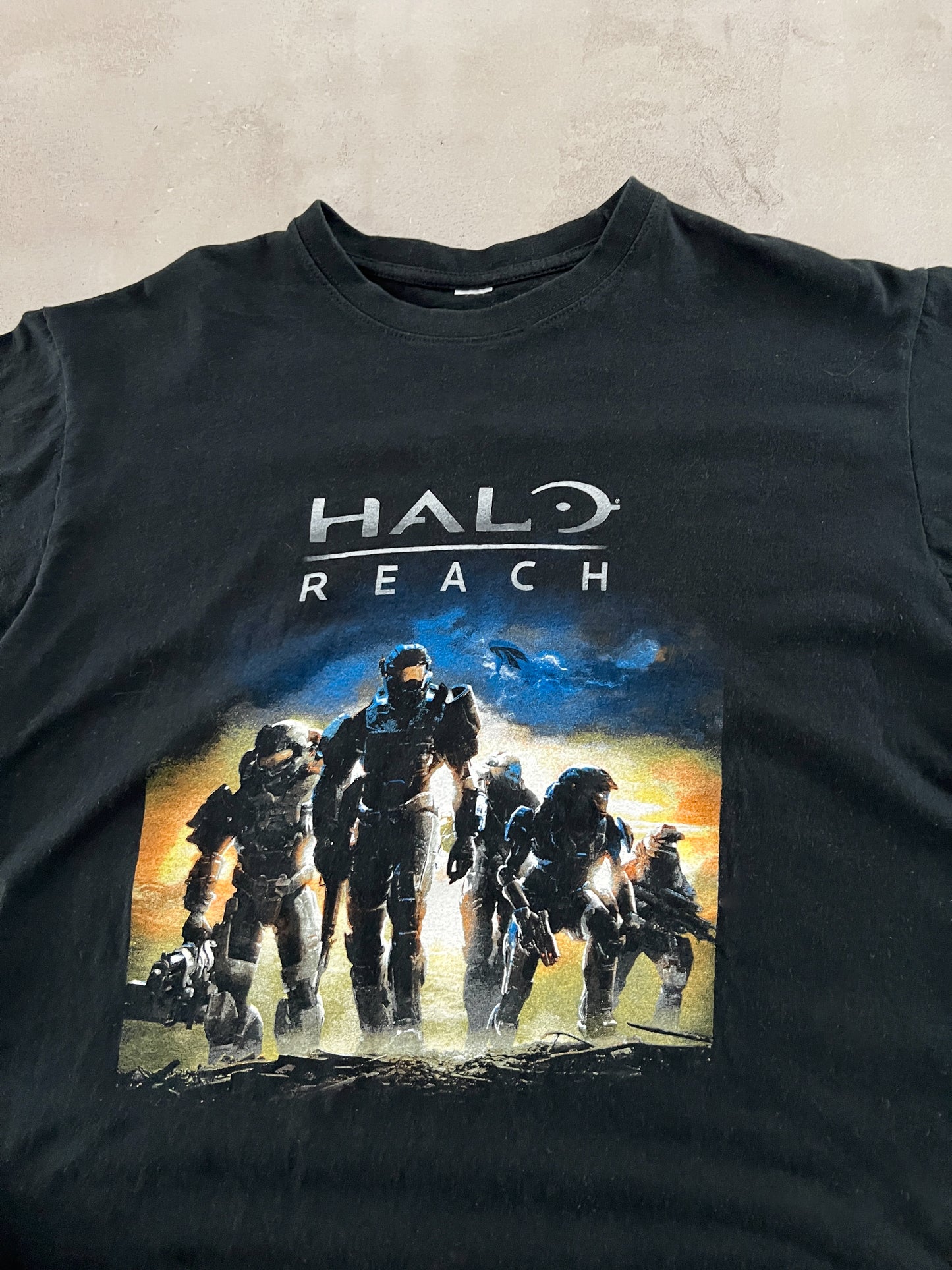 BLACK HALO GAMING TEE - 2000S - S
