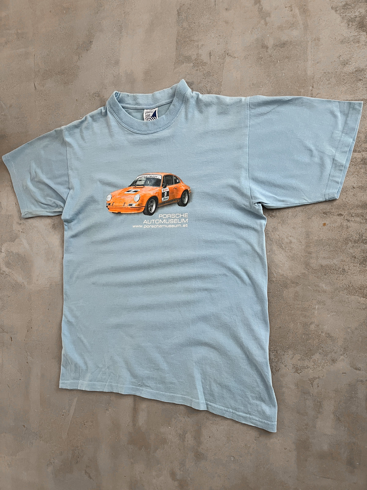BABY BLUE PORSCHE MUSEUM POLO - 2000S - S