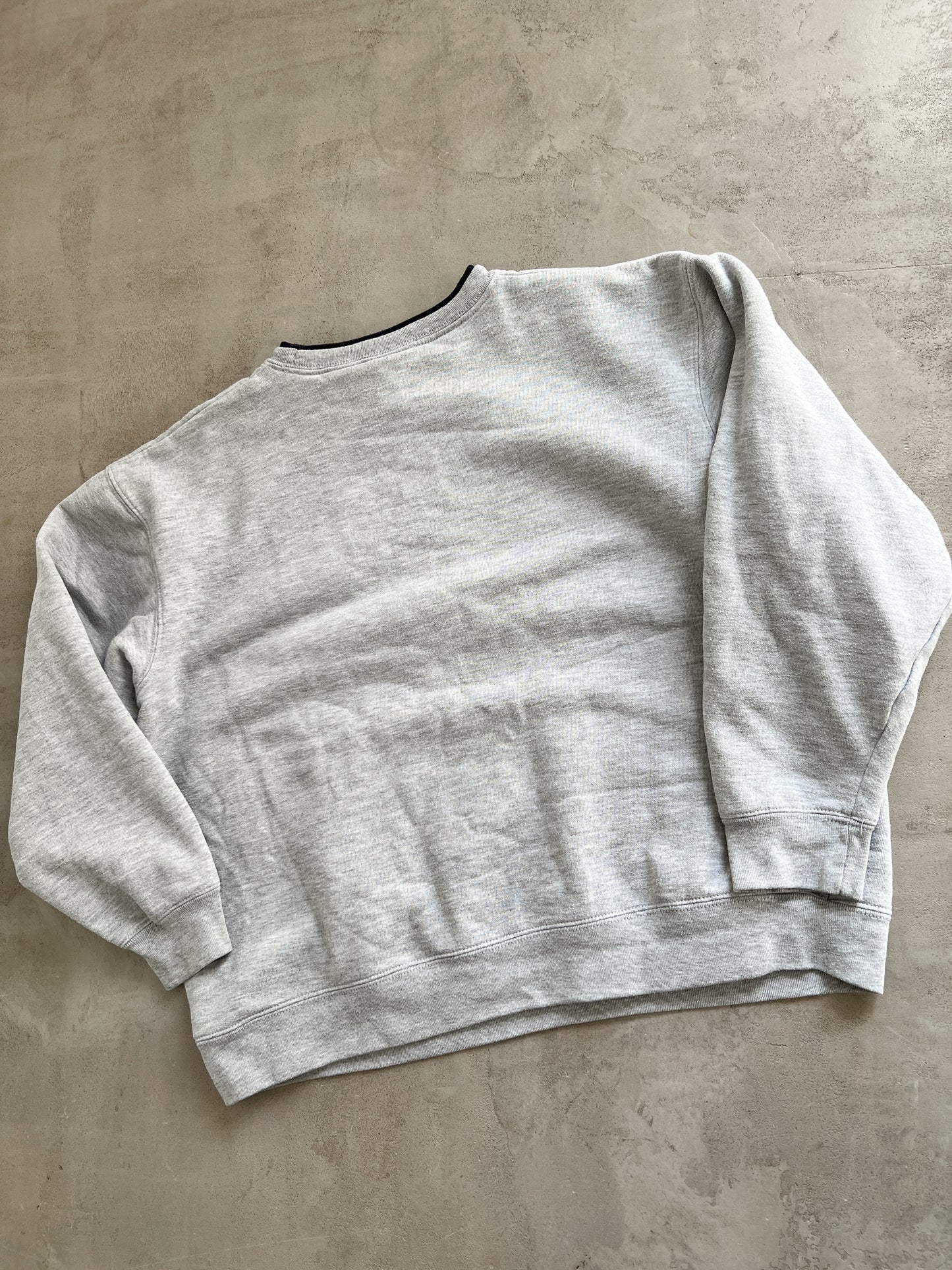 GREY COCA COLA PROMO SWEATER - 1990S - XS