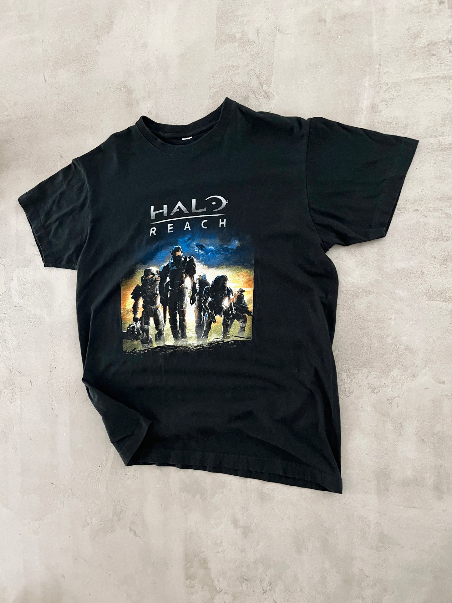BLACK HALO GAMING TEE - 2000S - S