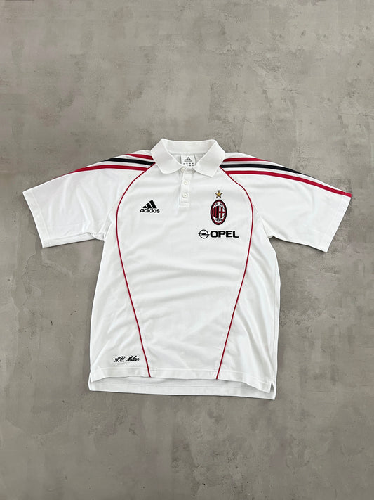 WHITE AC MILAN POLO - 2000S - L/M