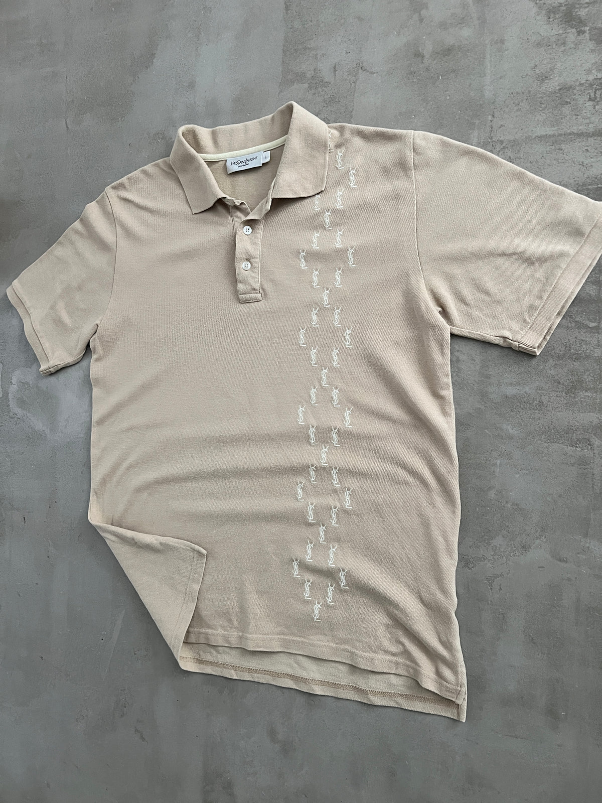CREME YSL POLO - 2000S - L