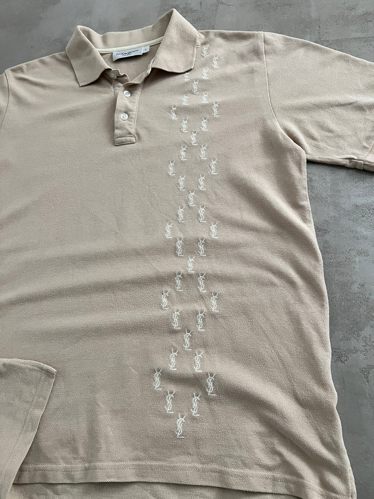 CREME YSL POLO - 2000S - L