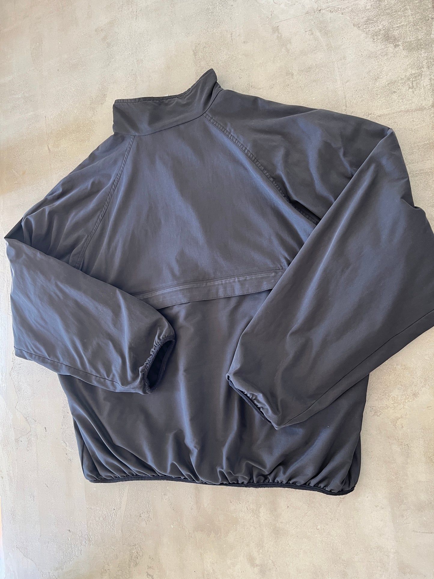 BLACK PORSCHE JACKET - 1990S - XL/L