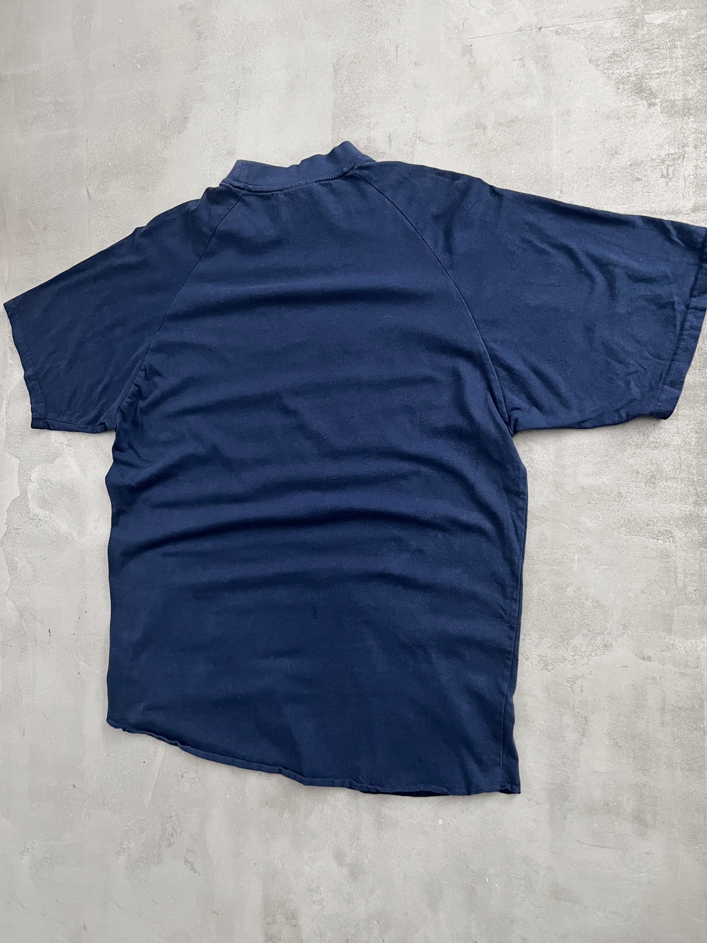 NAVY YANKEES TEE - 1990S - XL/L