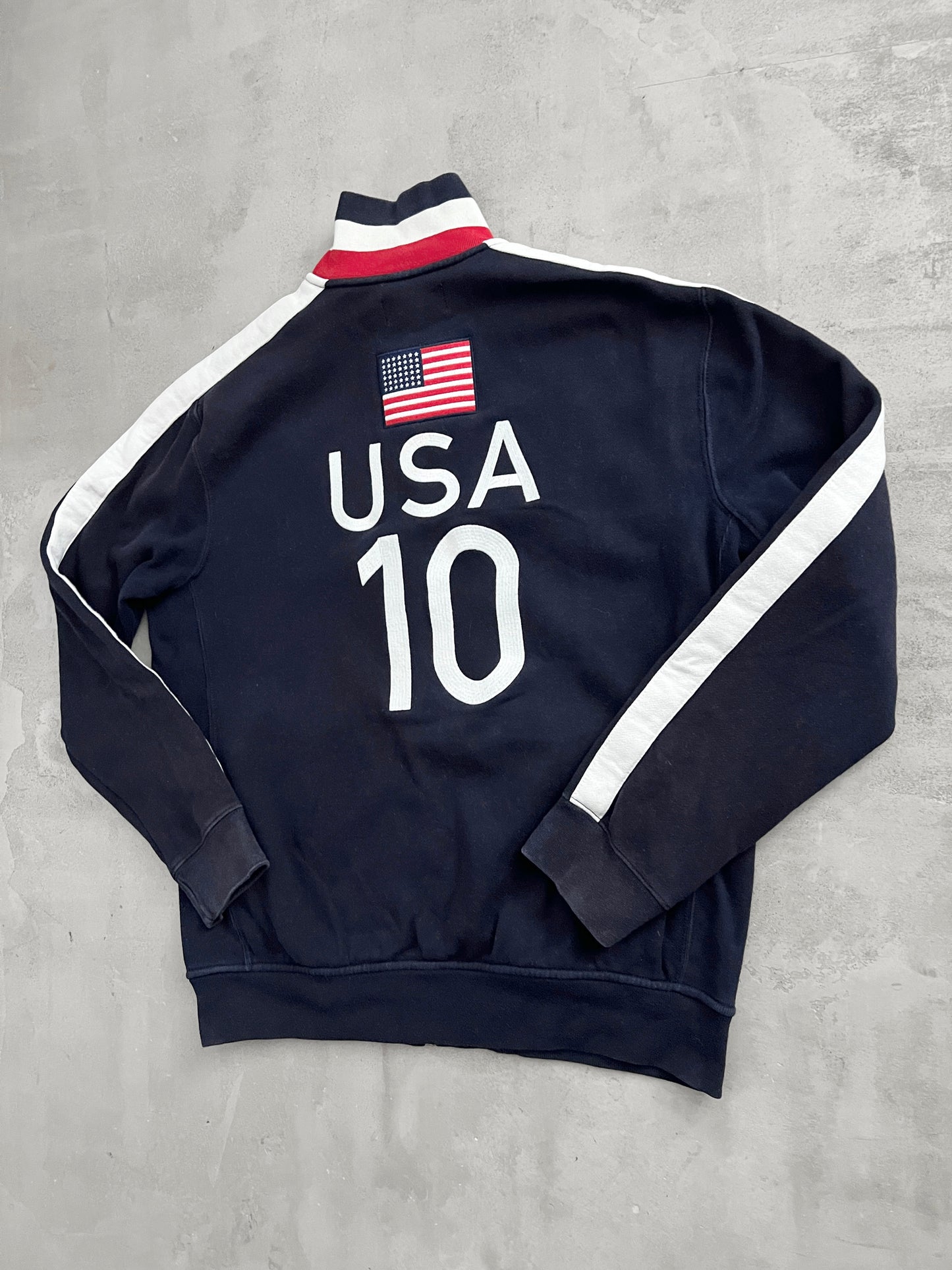 NAVY POLO RALPH LAUREN JACKET - 2000S - L/M