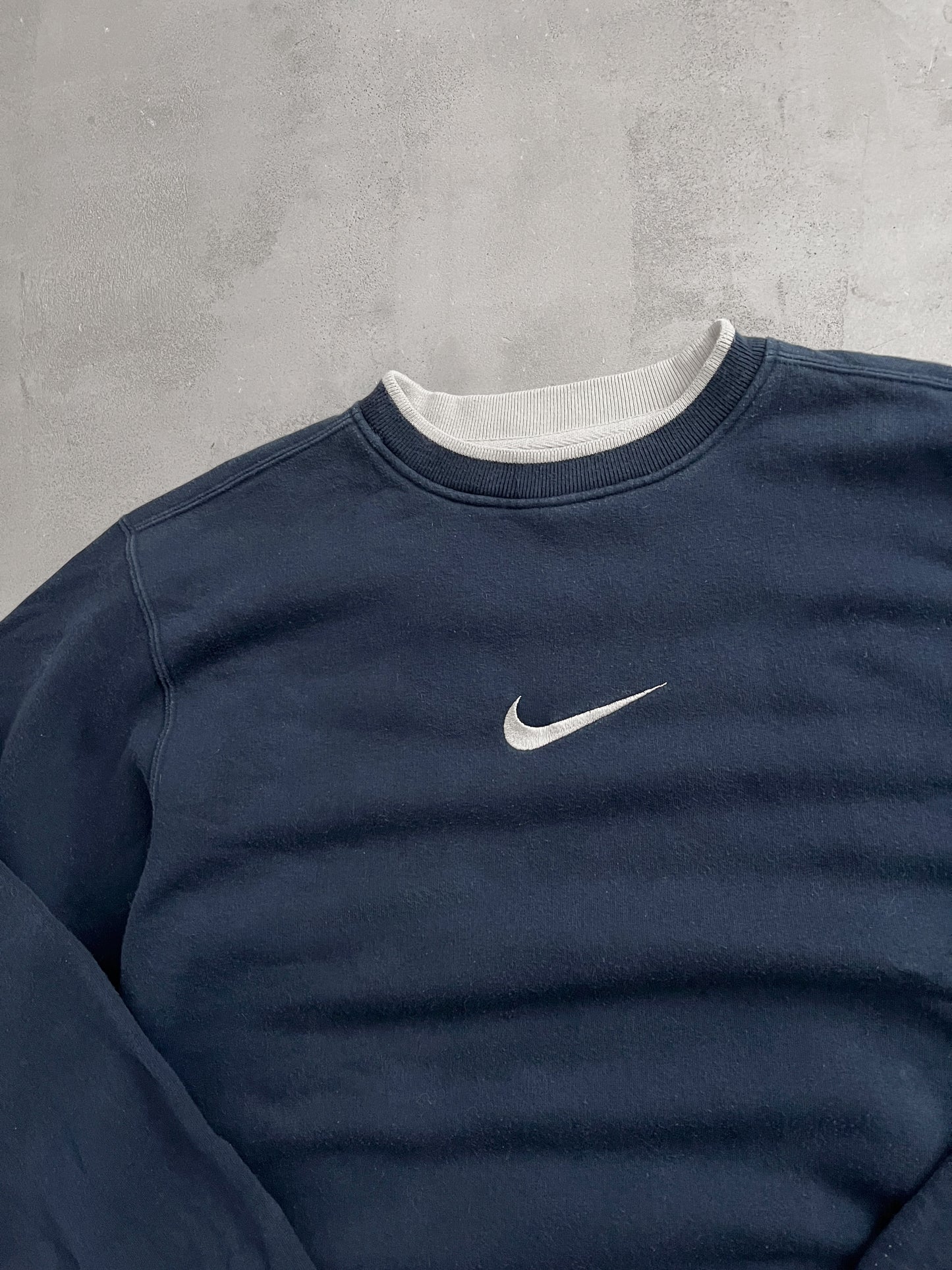 NAVY NIKE SWEATER - 2000S - L/M