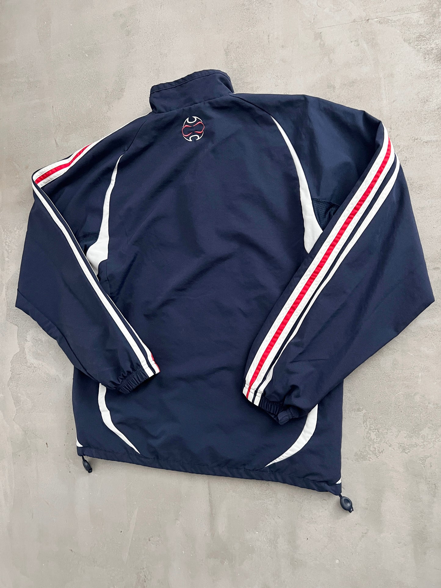 NAVY FRANCE TRACK JACKET - 2000S - M