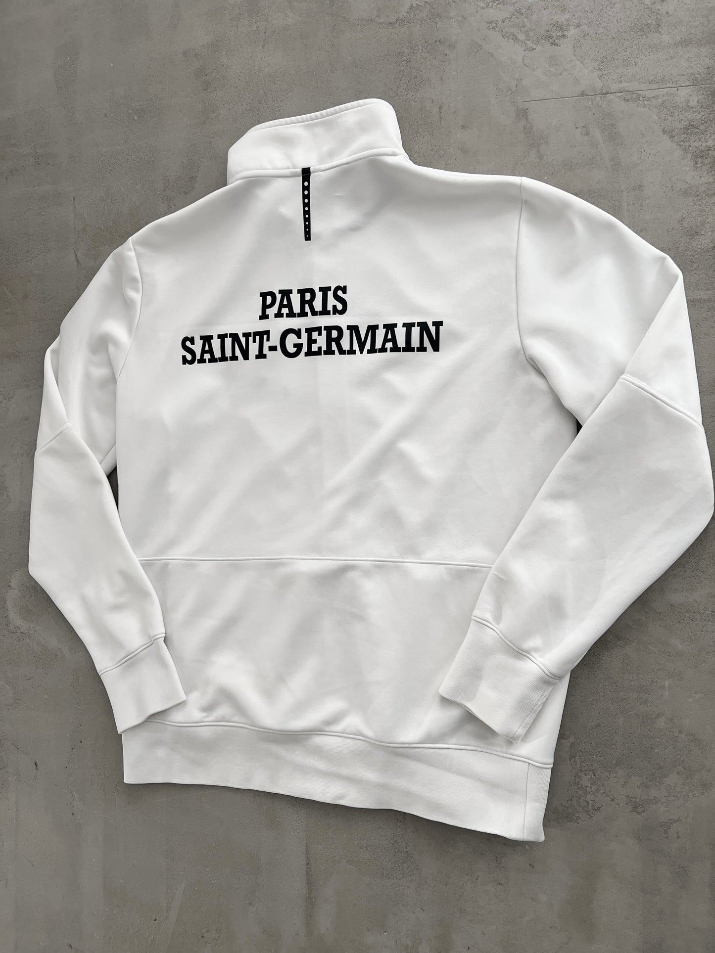 WHITE PSG NIKE TRACK JACKET - 2000S - M/L