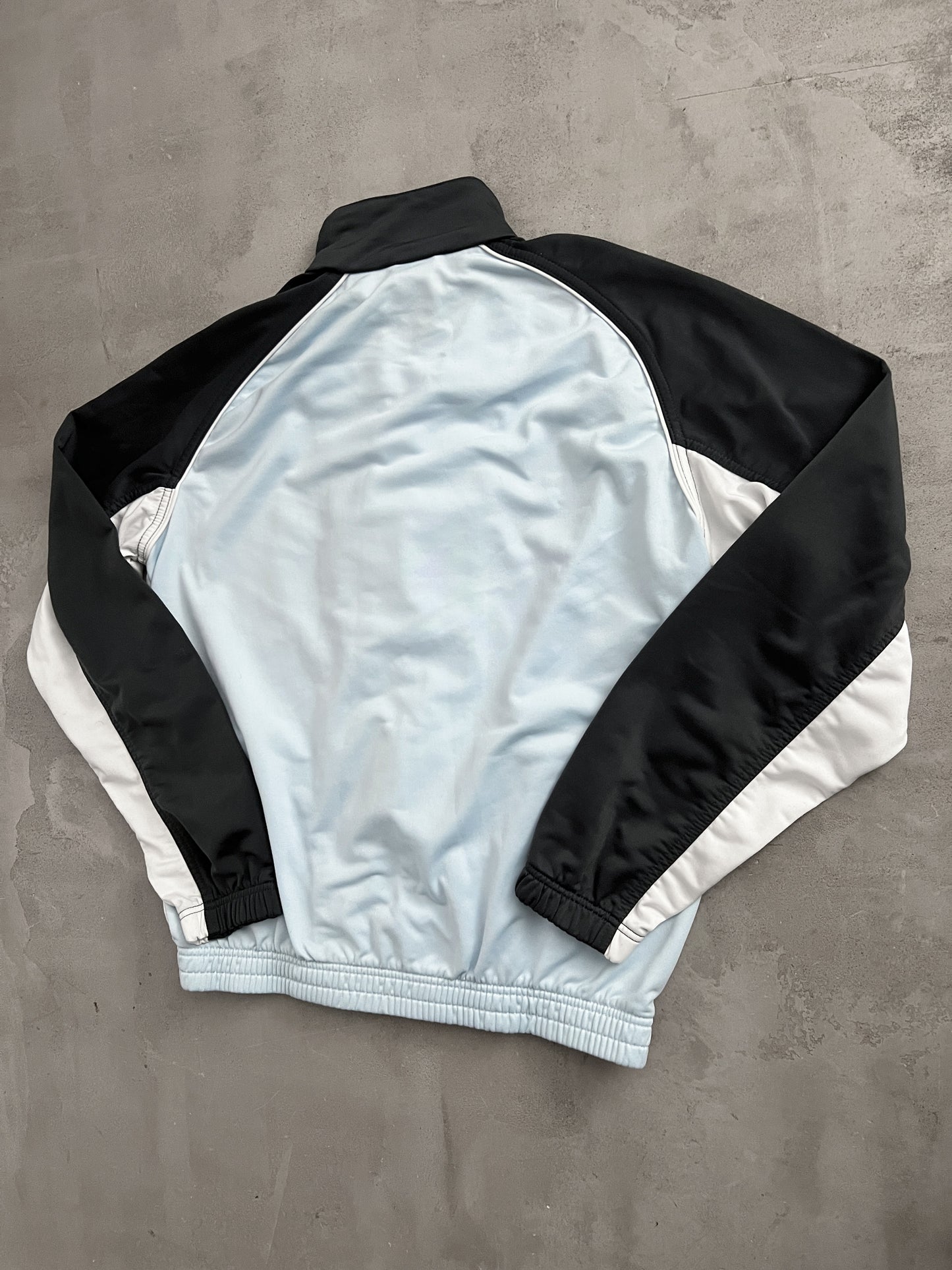 BABY BLUE NIKE TRACK JACKET - 2000S - M