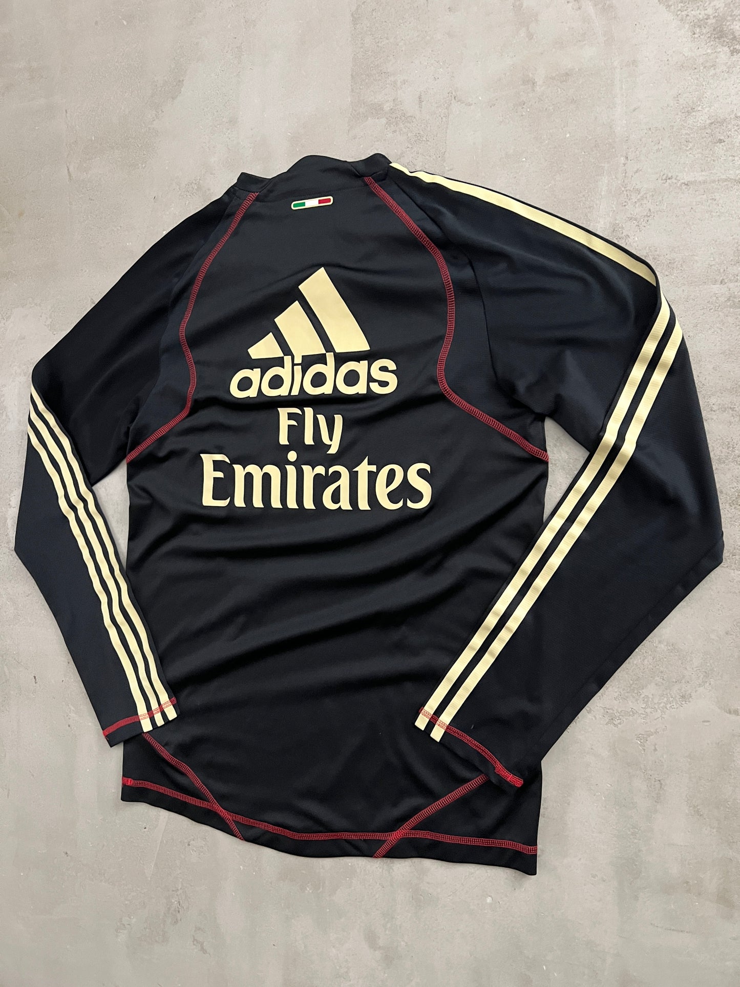 BLACK AC MILAN LONGLSEEVE - 2000S - L/M