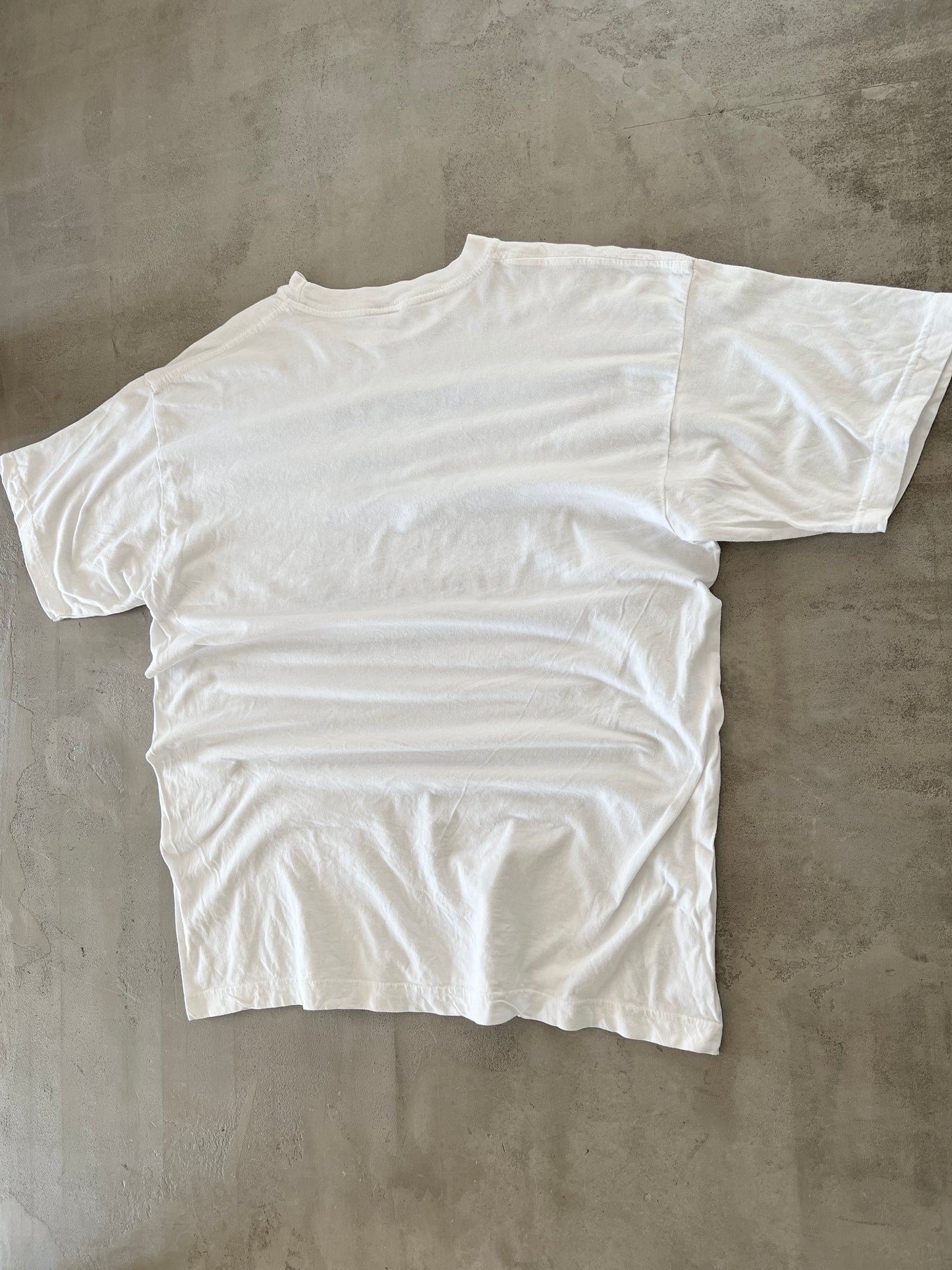 WHITE/BLUE NOKIA PROMO TEE - 1990S - XL/L