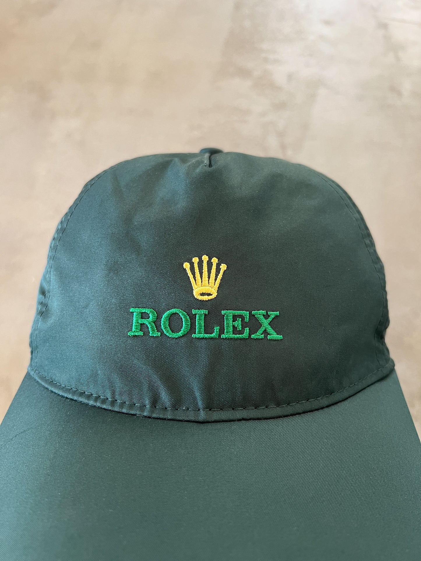 GREEN ROLEX YACHT CAP - 2000S