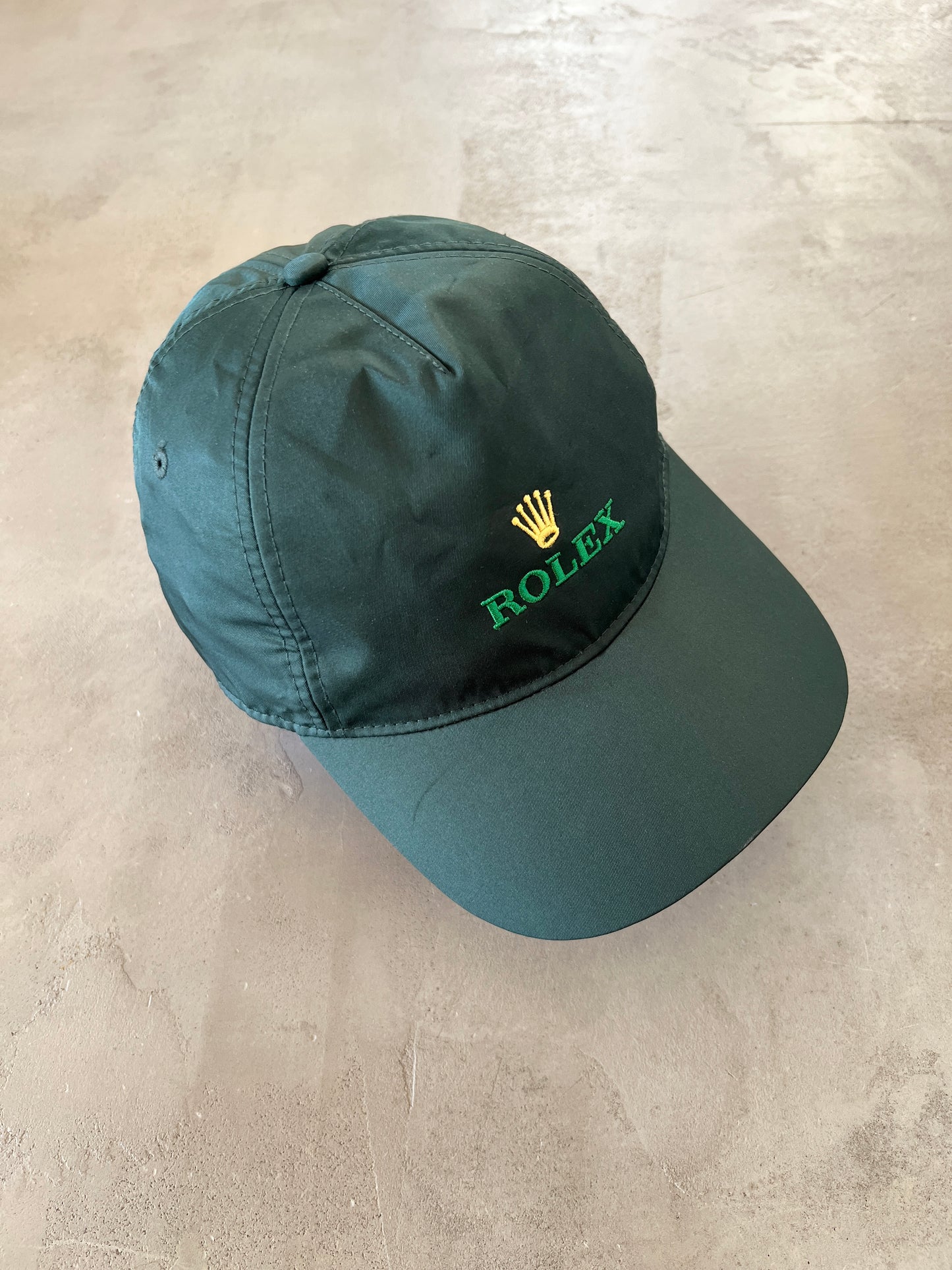 GREEN ROLEX YACHT CAP - 2000S