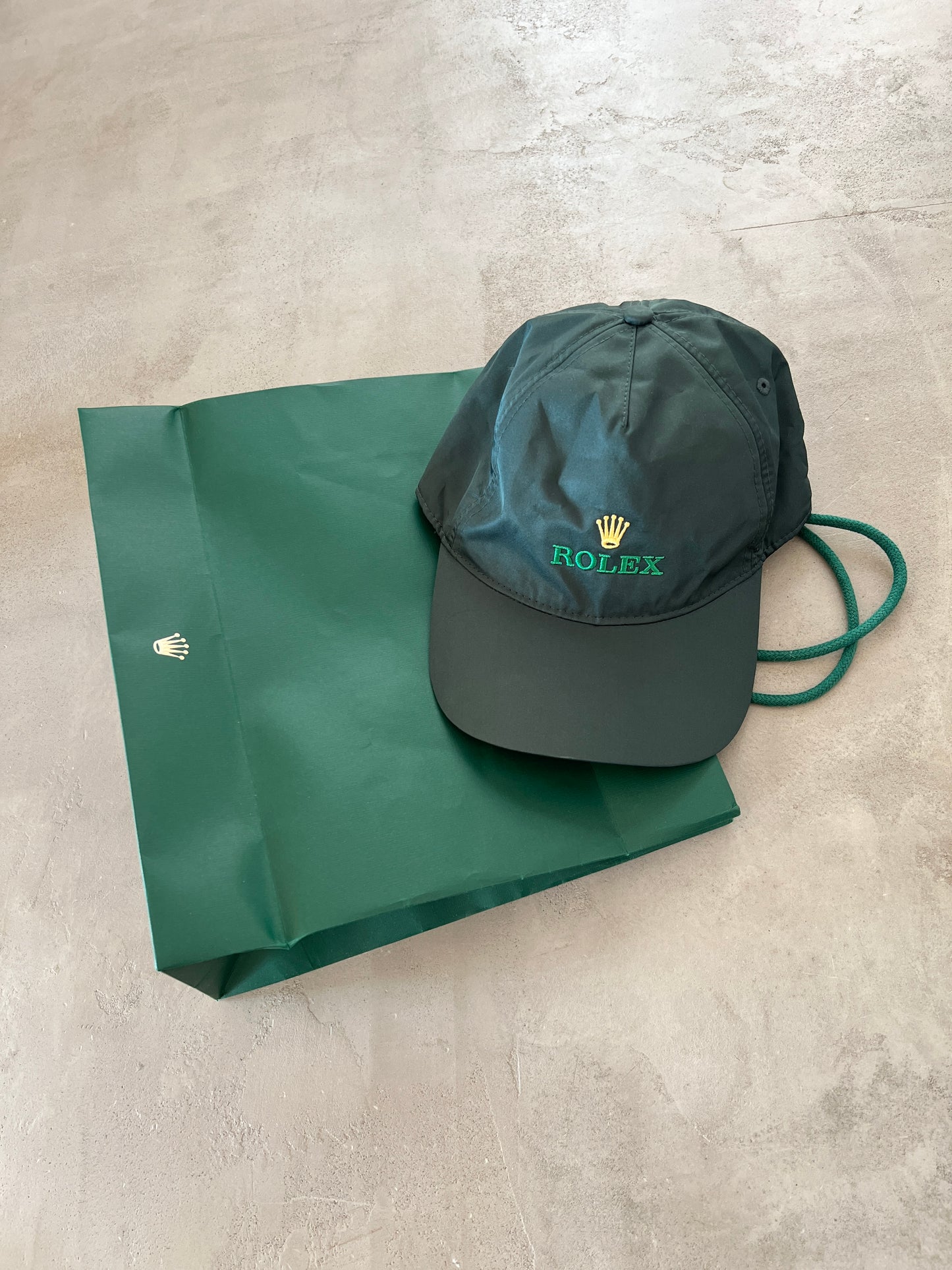 GREEN ROLEX YACHT CAP - 2000S