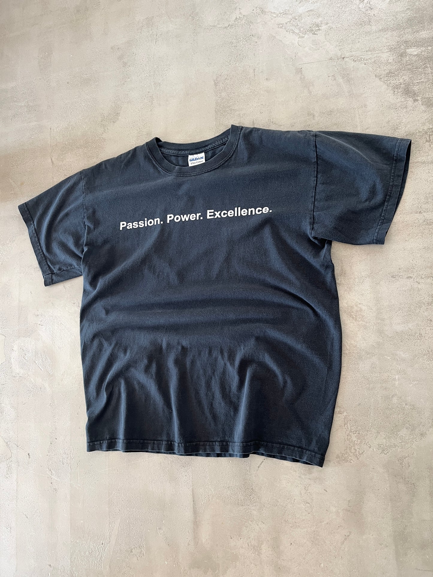 FADED BLACK ROLLS ROYCE TEE - 1990S - S/M