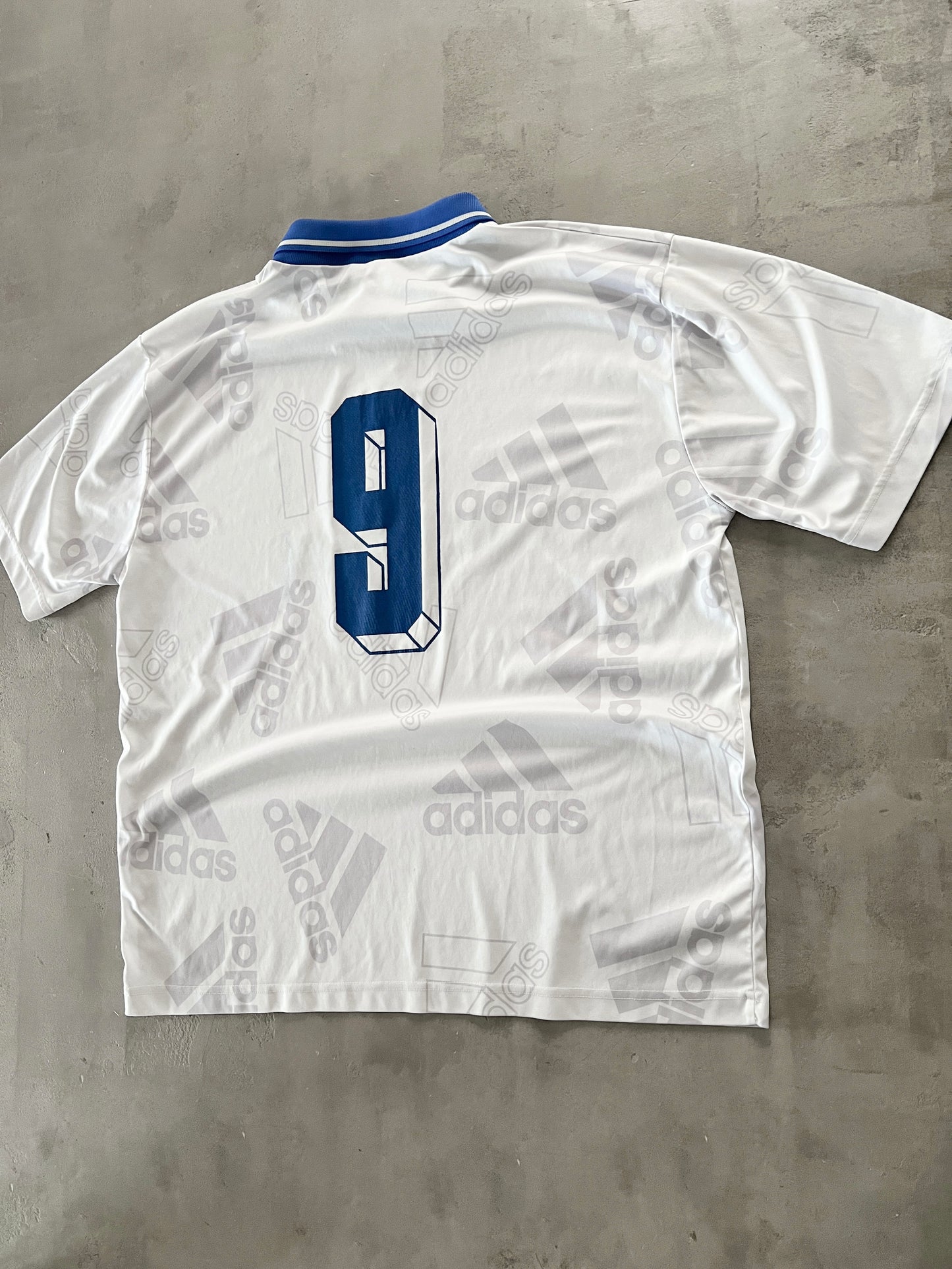 WHITE NOKIA ADIDAS JERSEY - 2000S - L/XL