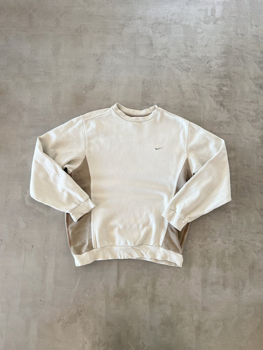 CREME NIKE SWEATER - 2000S - S/M