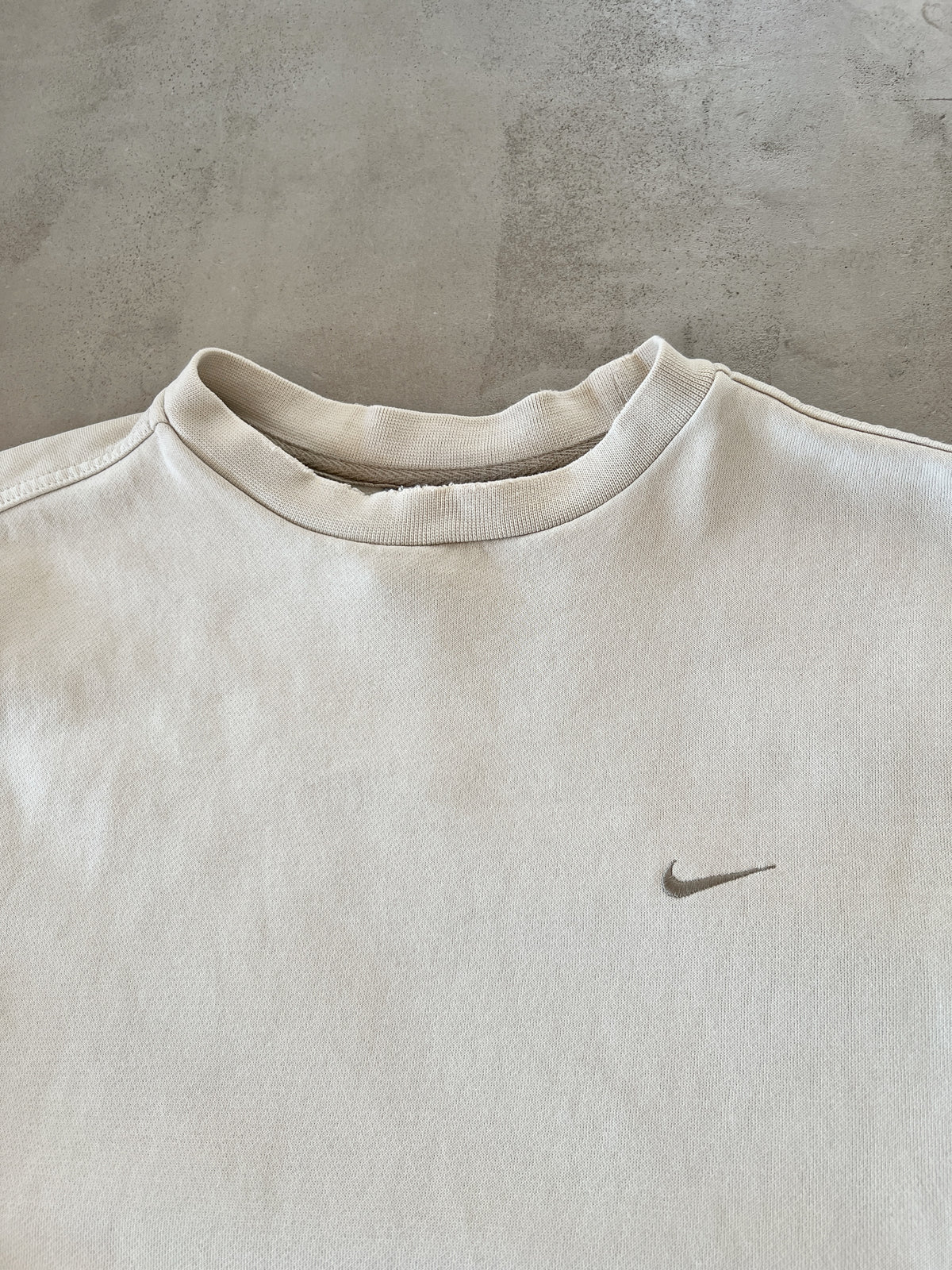 CREME NIKE SWEATER - 2000S - S/M
