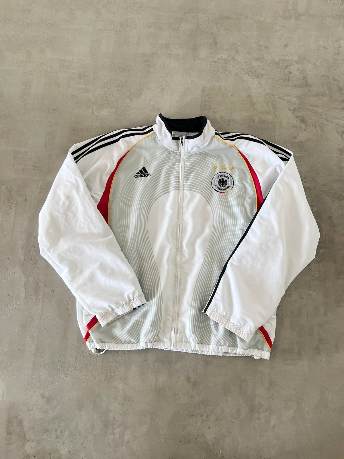 WHITE GERMANY TRACK JACKET - 2000S - XL