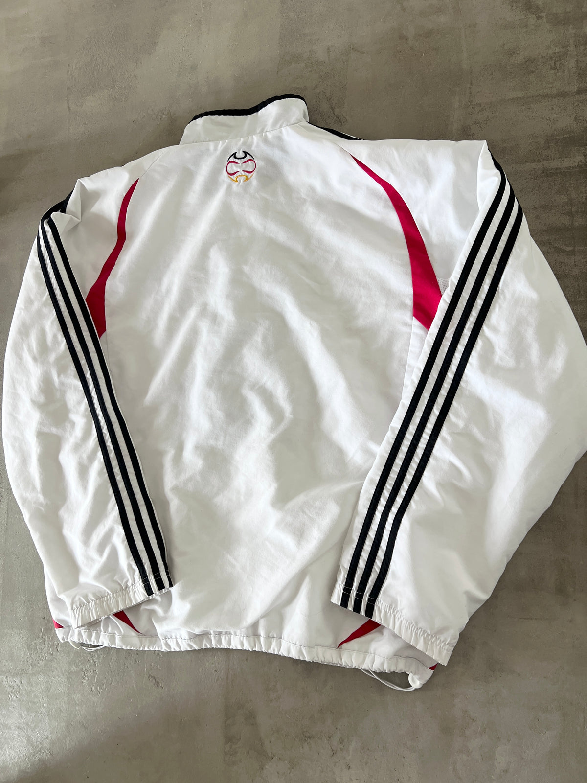 WHITE GERMANY TRACK JACKET - 2000S - XL