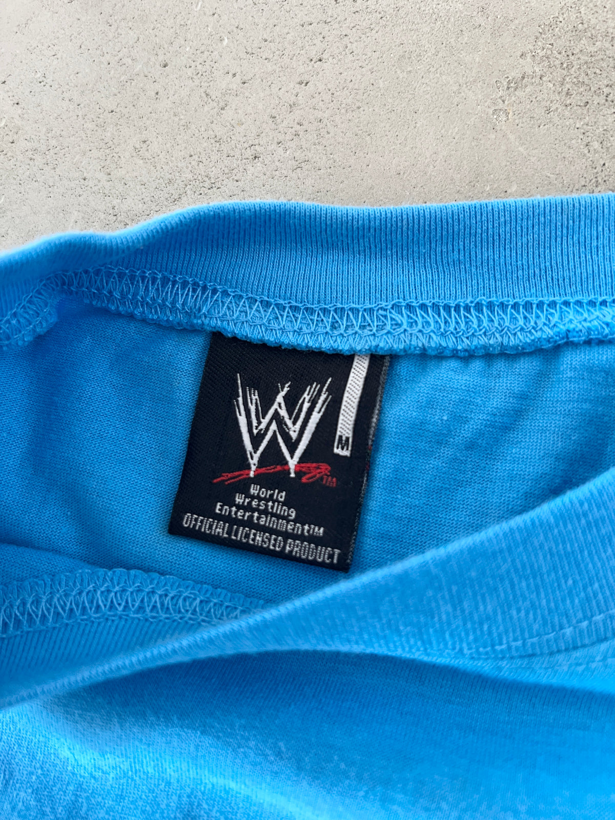 BABY BLUE RAY MYSTERIO WWE TEE - 2000S - S