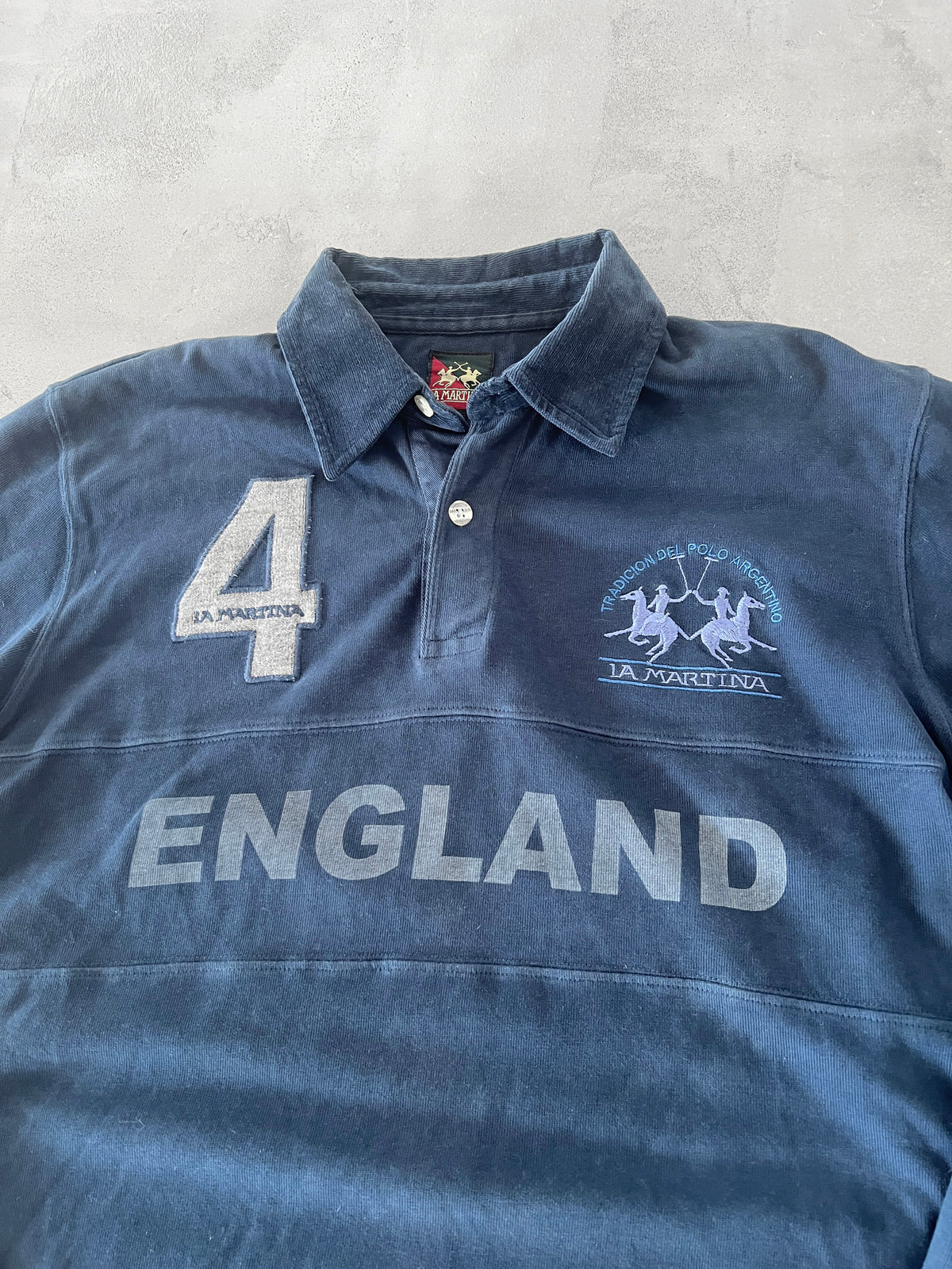NAVY LA MARTINA LONGSLEEVE - 2000S - M