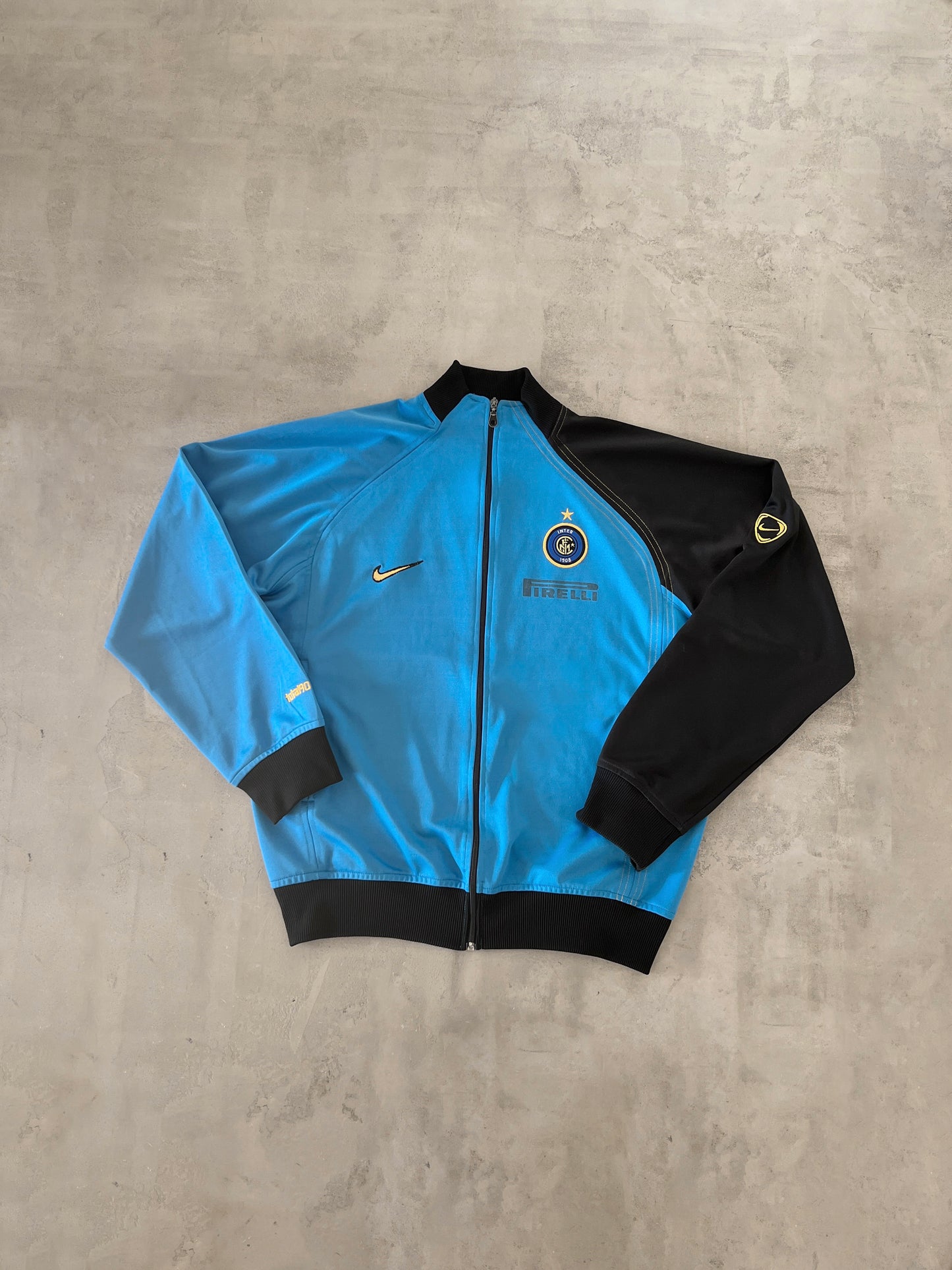 BLUE INTER MILAN NIKE TRACK JACKET - 1990S - XL/L