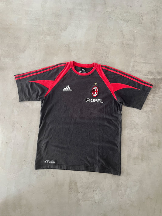 BLACK AC MILAN TEE - 2000S - L
