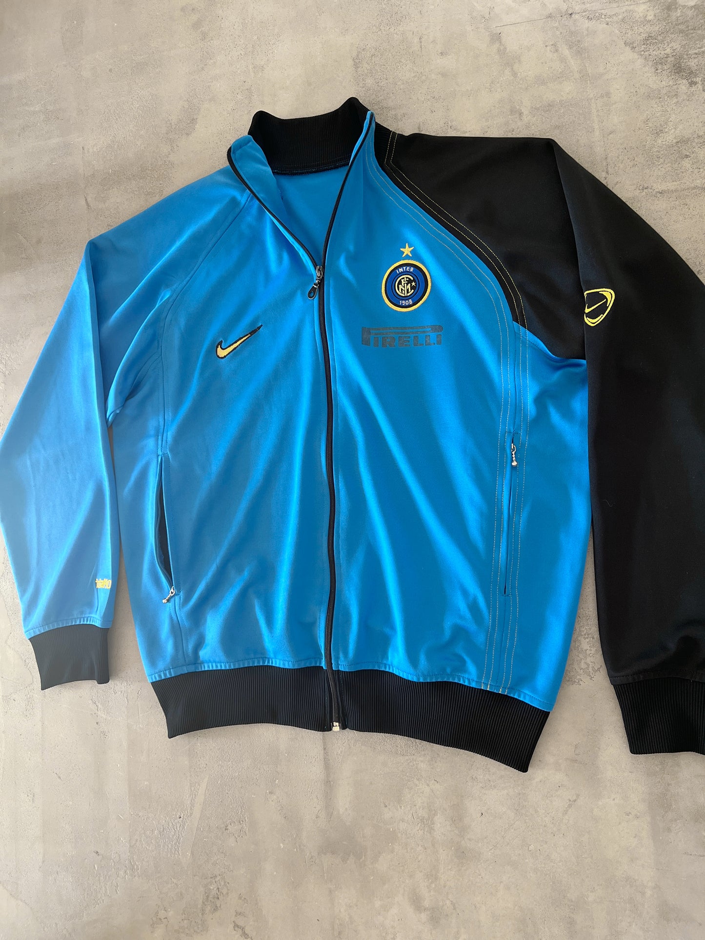 BLUE INTER MILAN NIKE TRACK JACKET - 1990S - XL/L