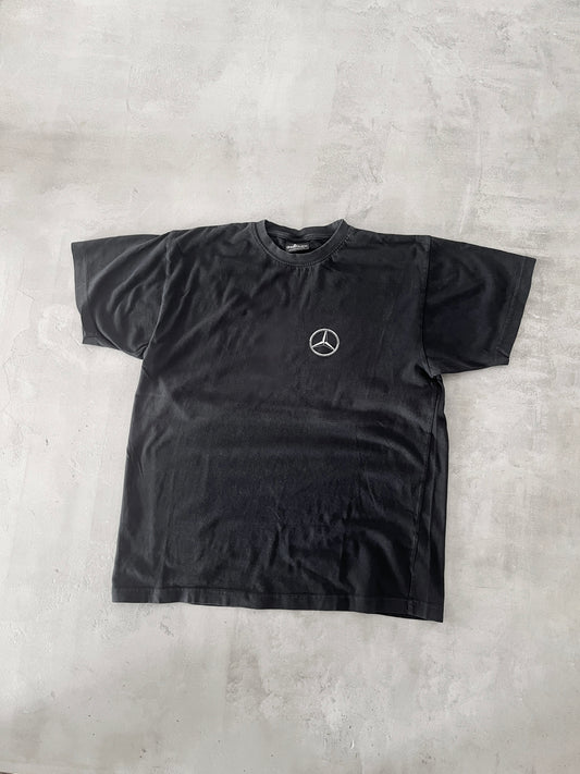 BLACK MERCEDES BENZ TEE - 2000S - M