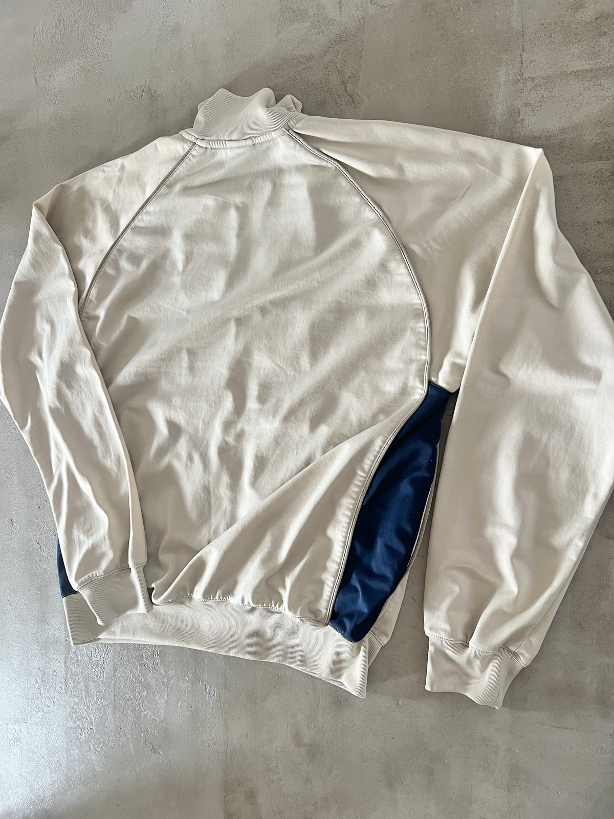 CREME NIKE TRACK JACKET - 2000S - M