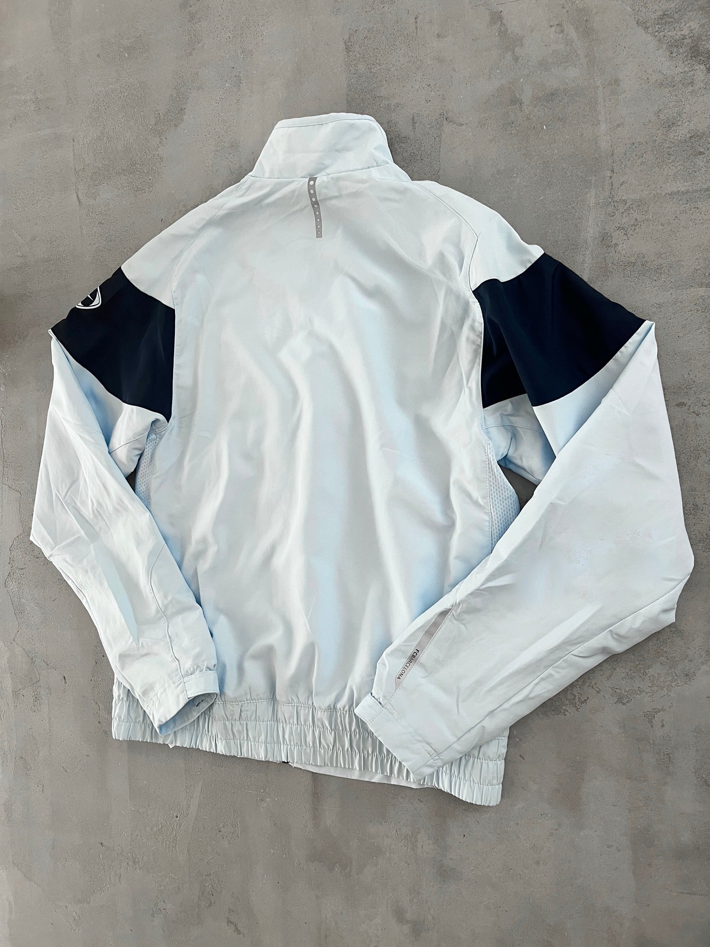 BABY BLUE FC BARCELONA NIKE JACKET - 2000S - M