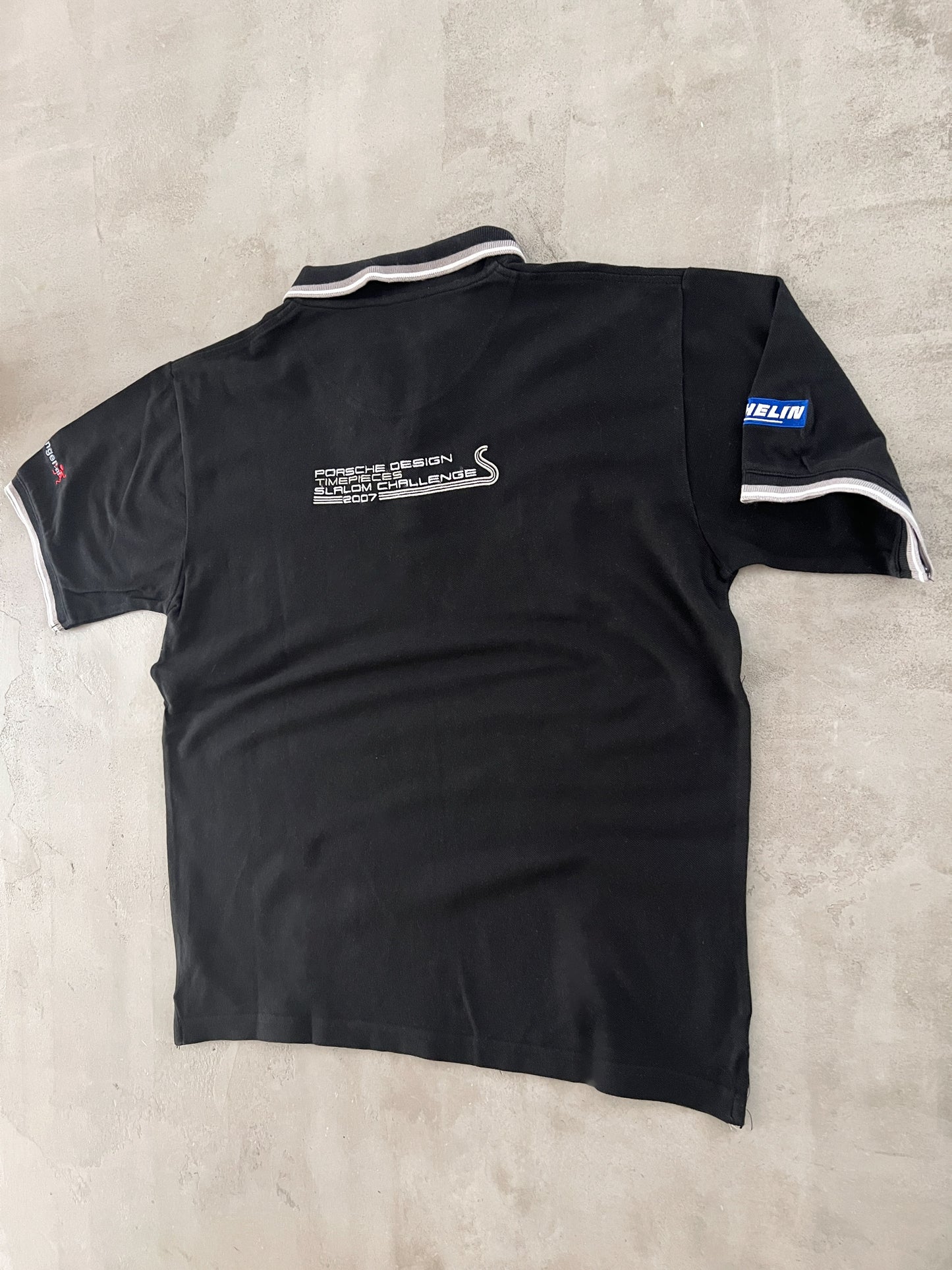 BLACK PORSCHE POLO - 2000S - M/L