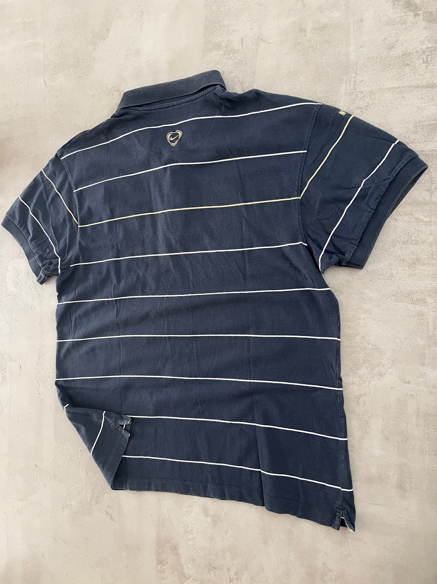 NAVY INTER MILAN NIKE POLO - 2000S - XL