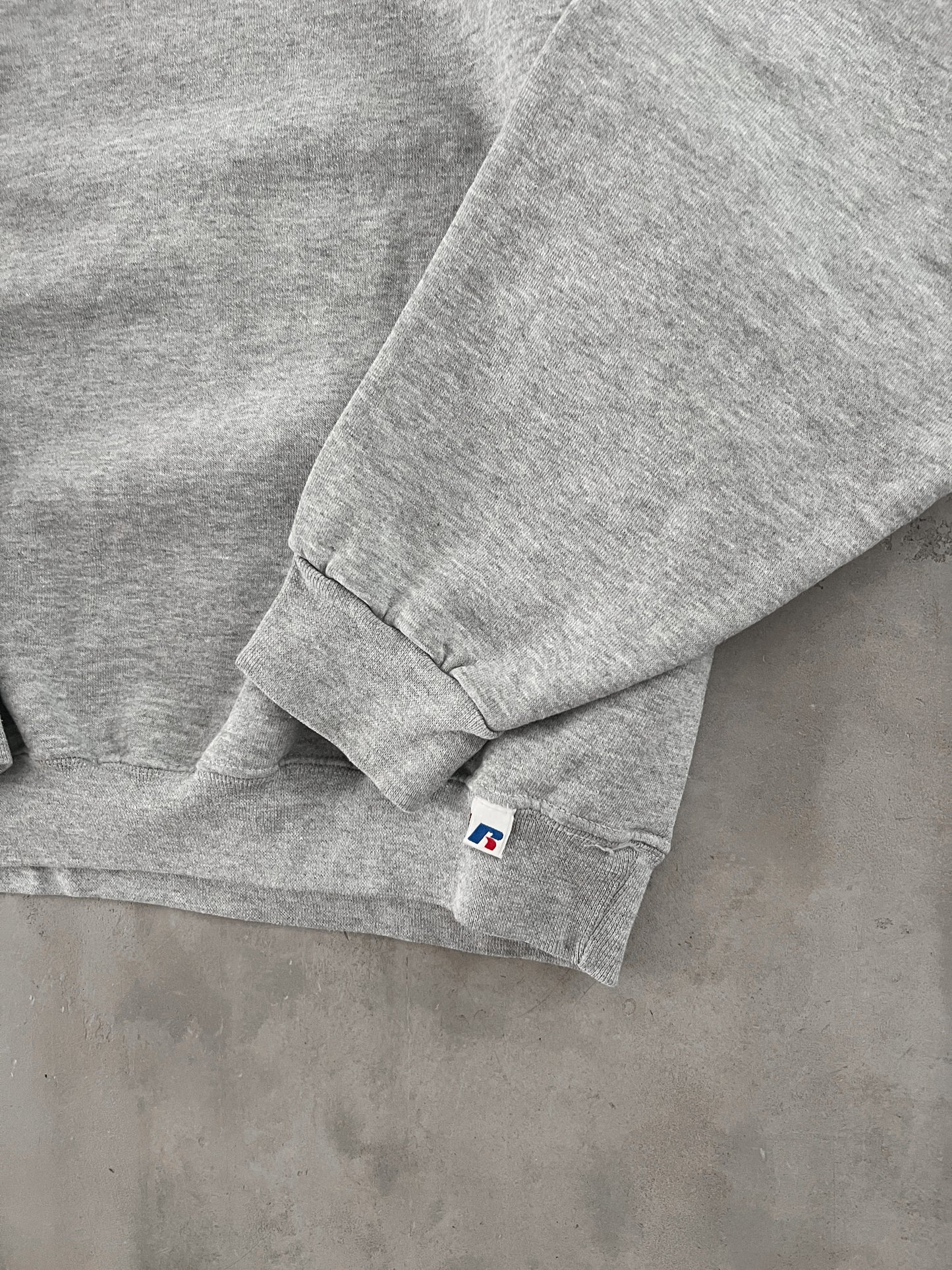 GREY RUSSELL SWEATER - 2000S - L/M