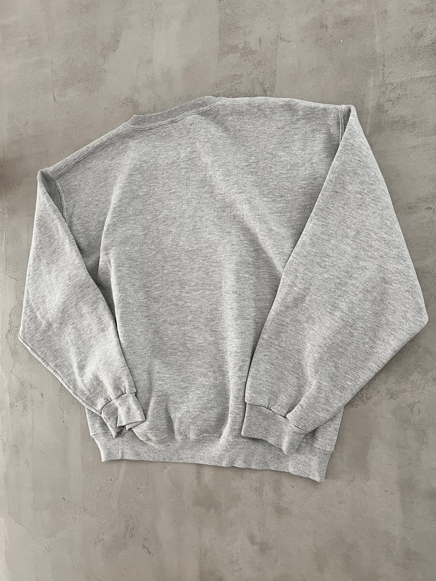 GREY RUSSELL SWEATER - 2000S - L/M