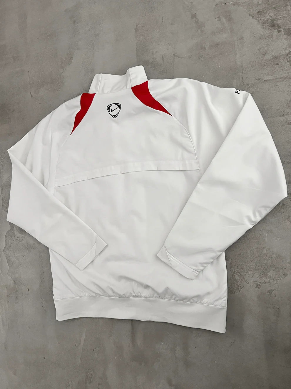 WHITE PSG NIKE TRACK JACKET - 2000S - S