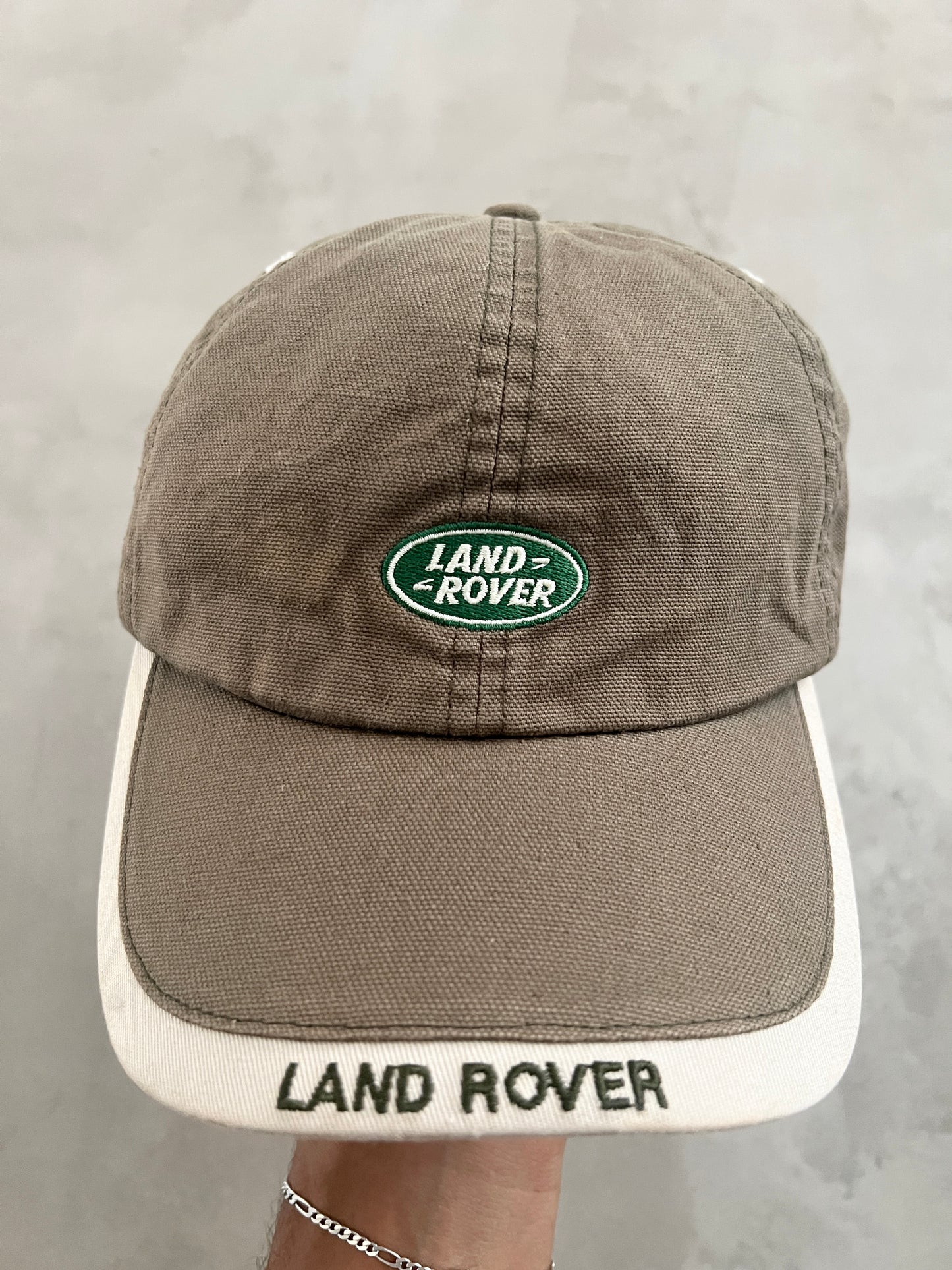 KHAKI LAND ROVER CAP - 2000S