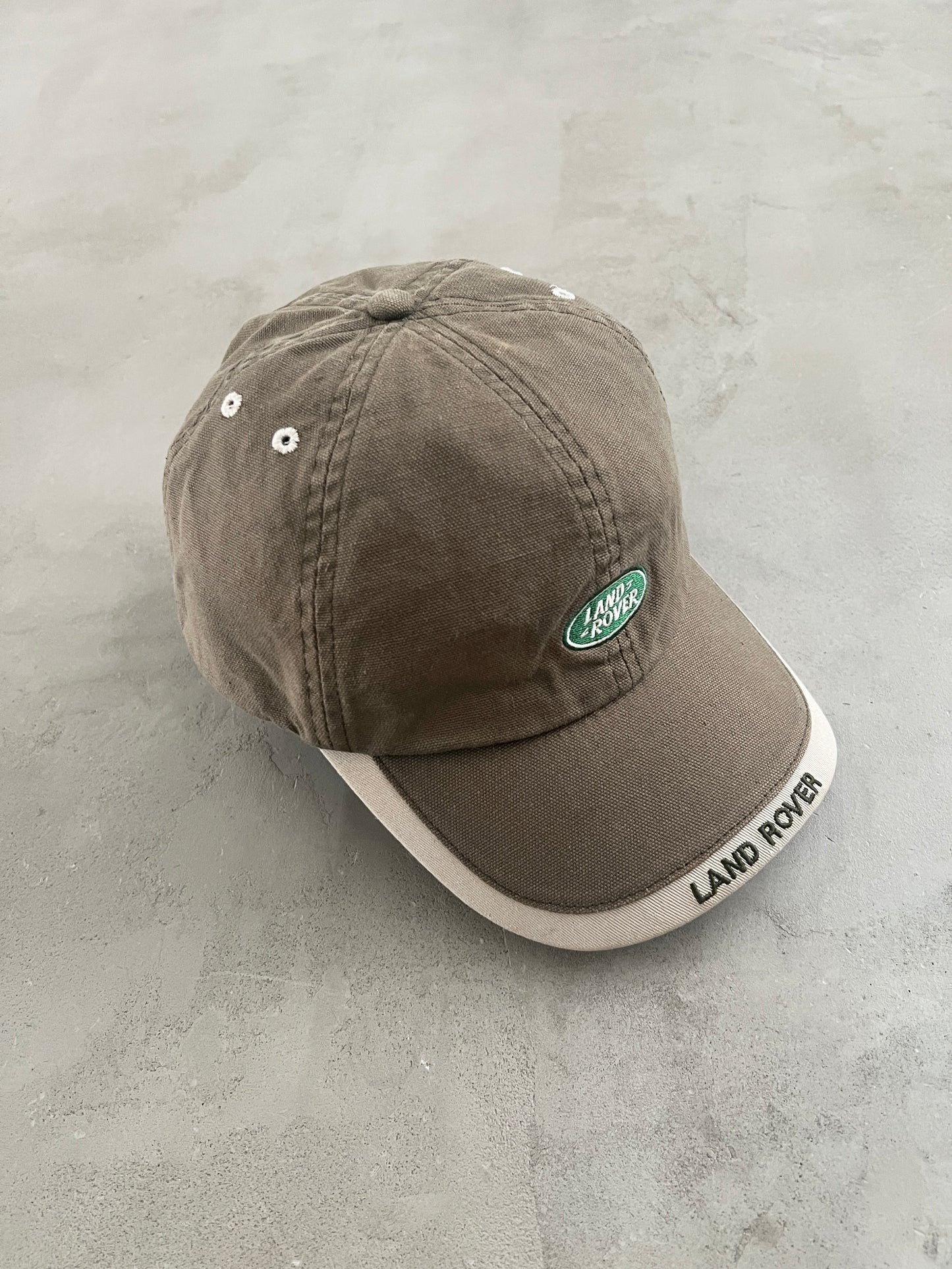 KHAKI LAND ROVER CAP - 2000S