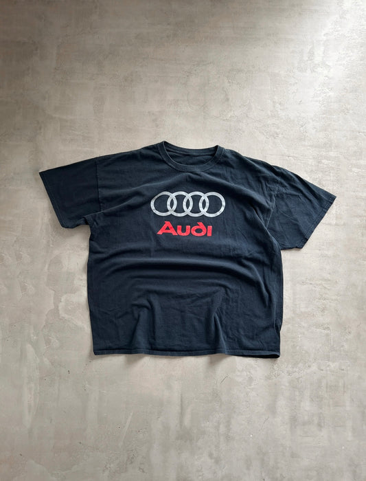 FADED BLACK AUDI TEE - 2000S - XL