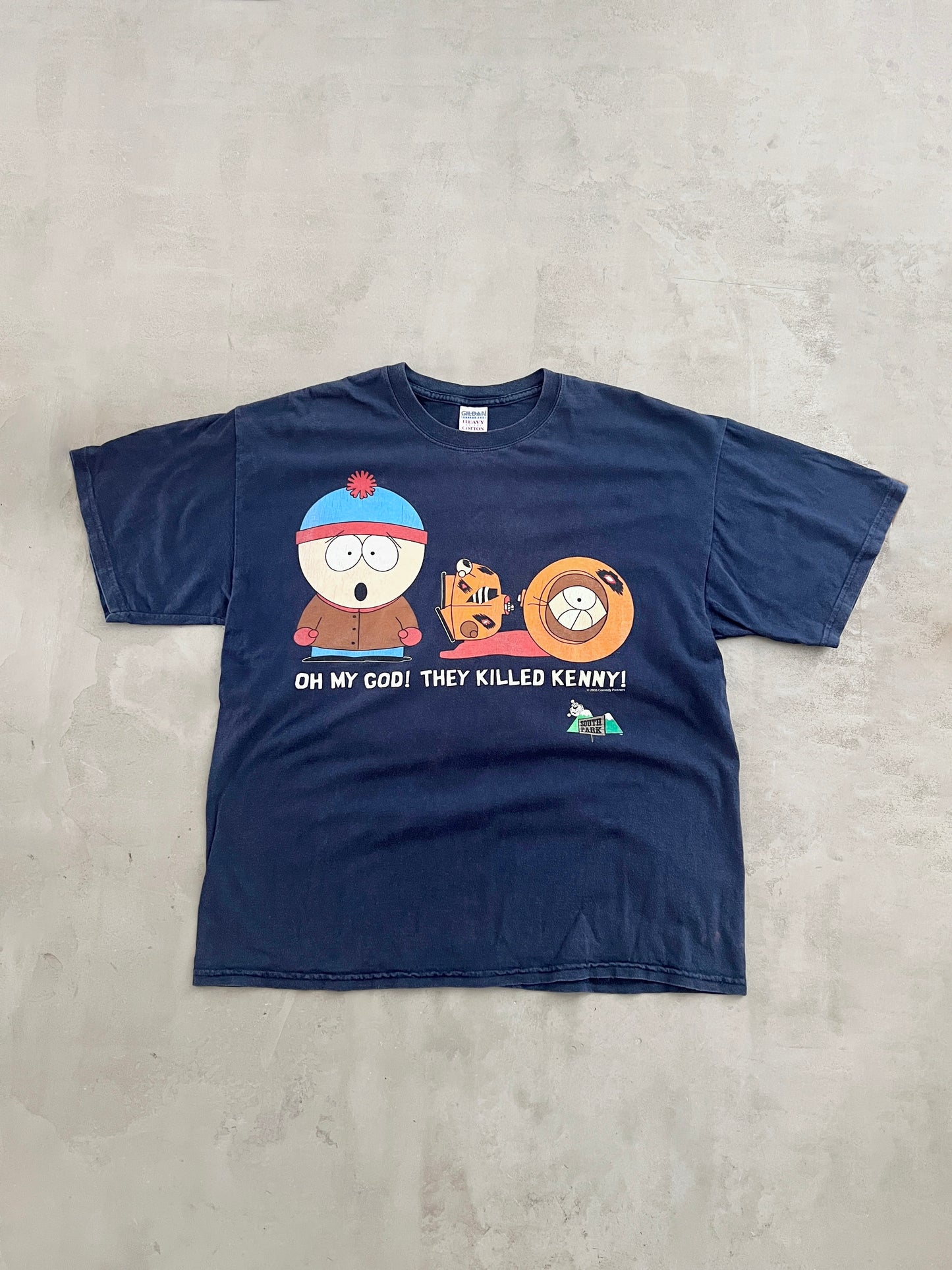 NAVY SOUTH PARK TEE - 2006 - XL