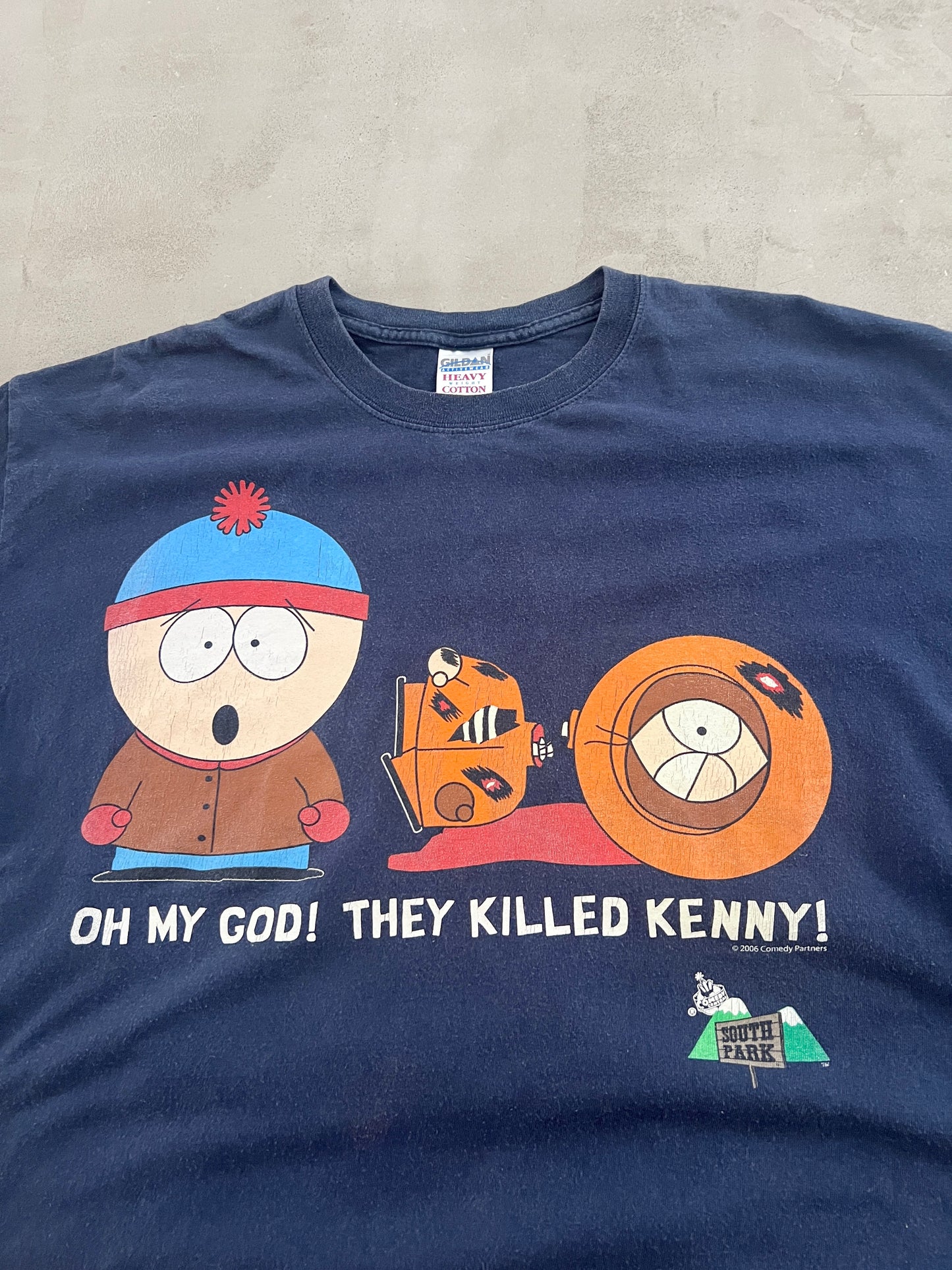 NAVY SOUTH PARK TEE - 2006 - XL