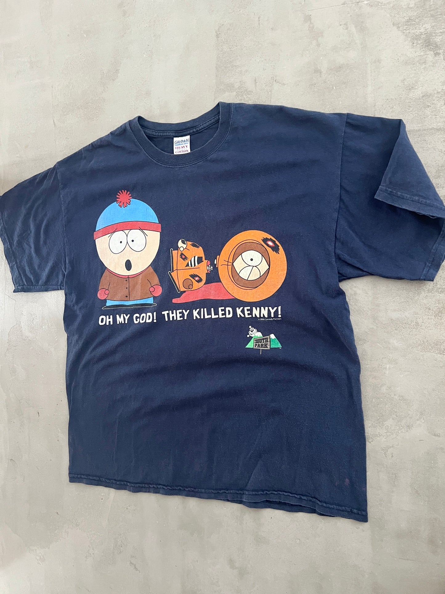 NAVY SOUTH PARK TEE - 2006 - XL