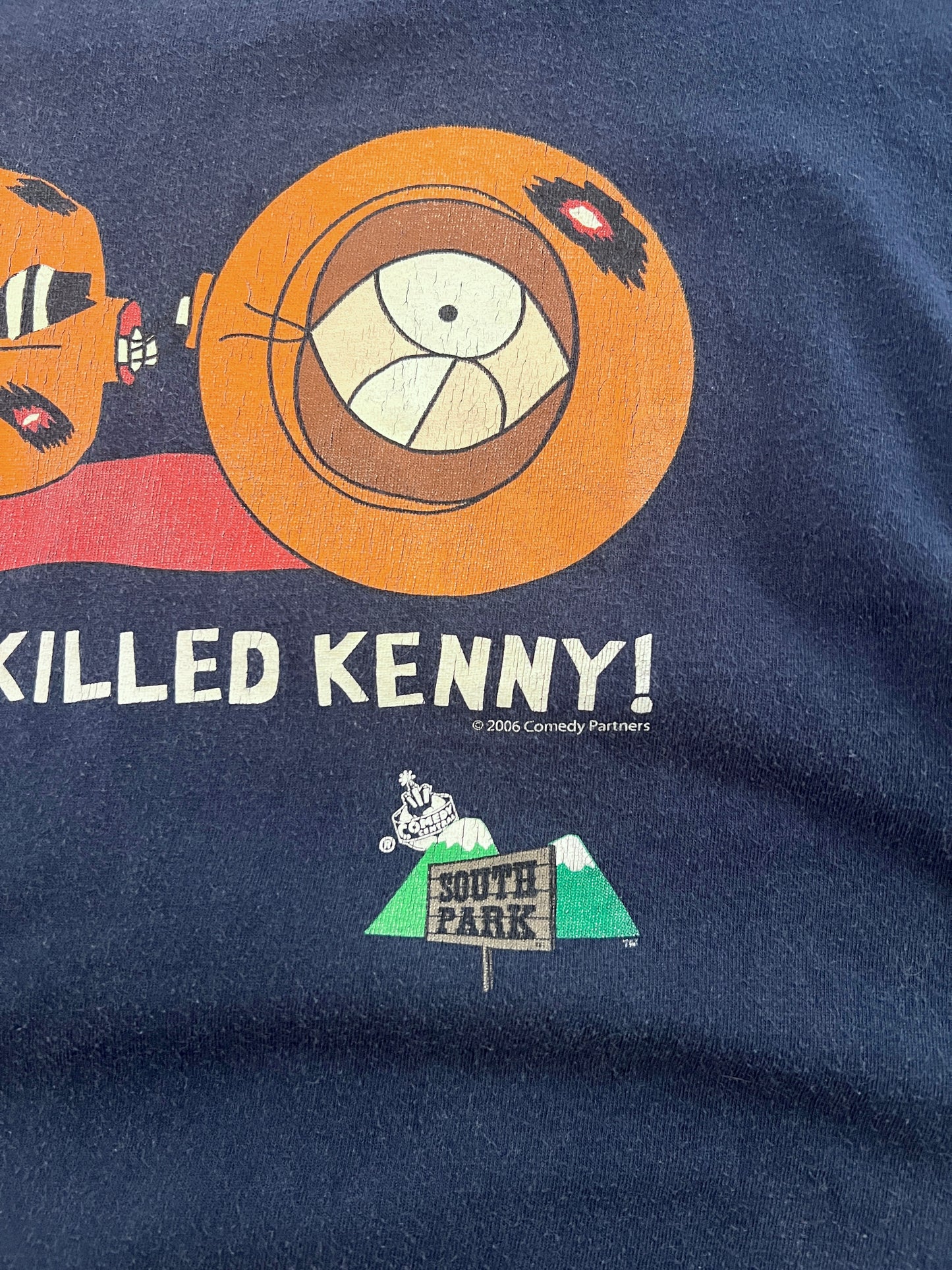 NAVY SOUTH PARK TEE - 2006 - XL
