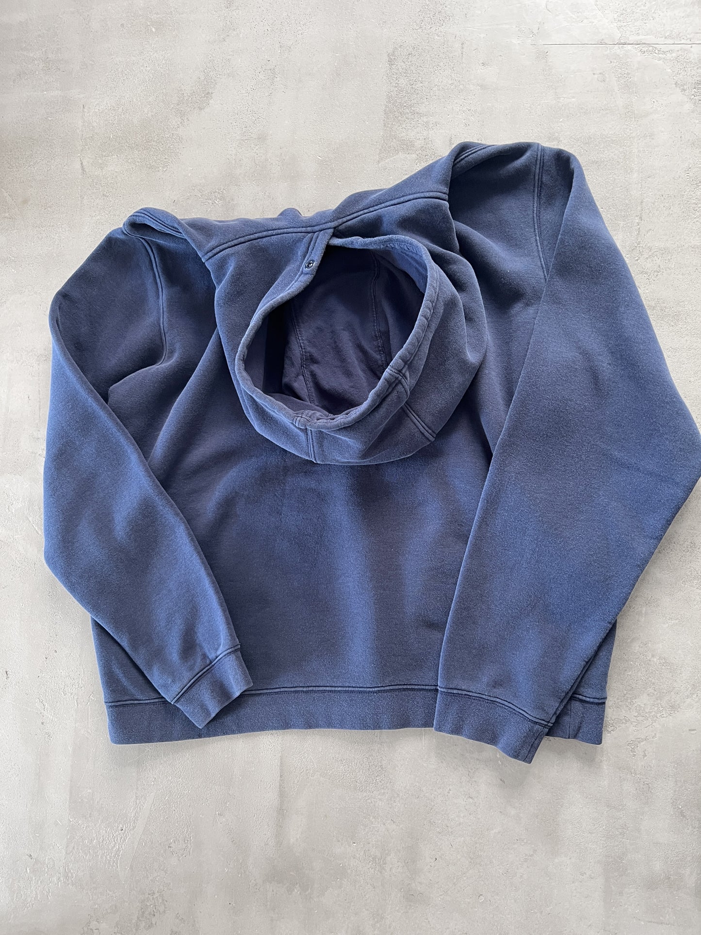 NAVY YANKEES NIKE HOODIE - 2000S - L