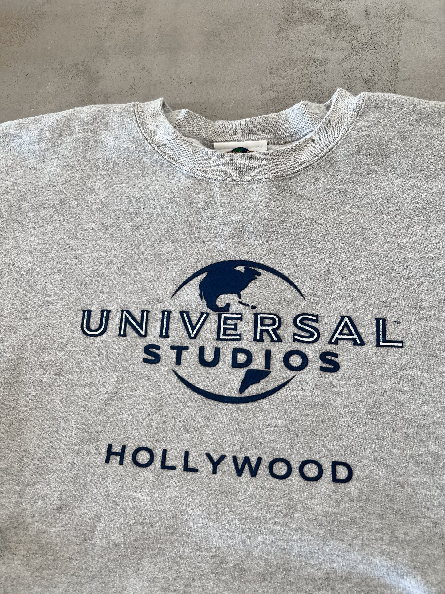 GREY UNIVERSAL STUDIOS SWEATER - 1990S - S