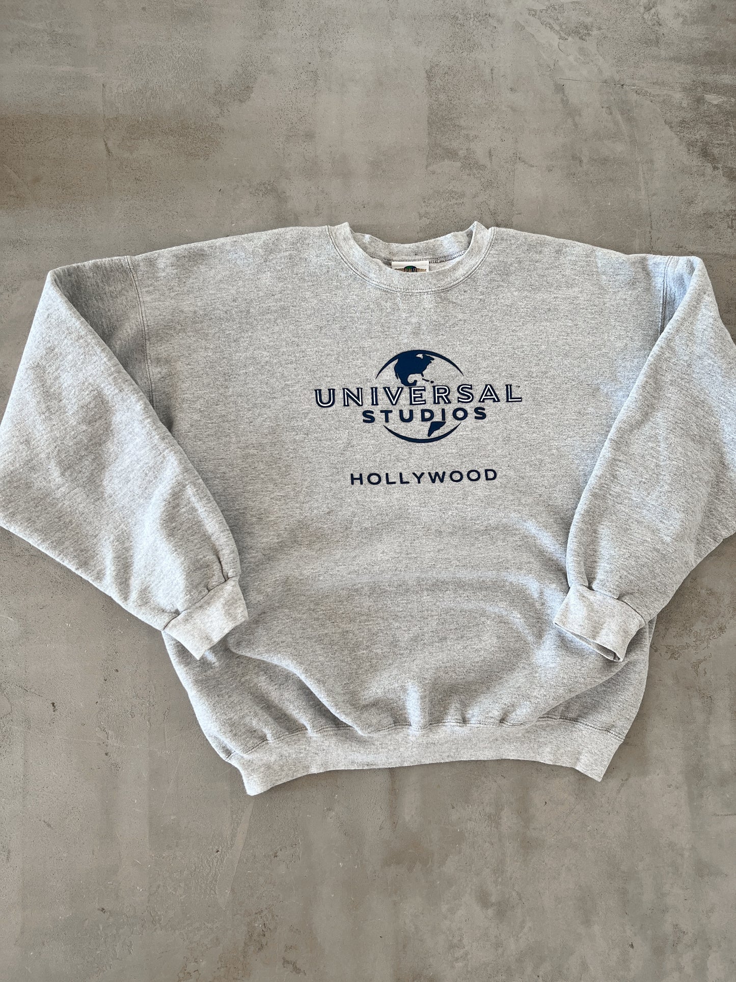 GREY UNIVERSAL STUDIOS SWEATER - 1990S - S